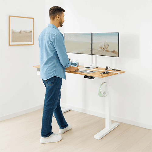 Desk 02 - Bureau Ergonomique Assis/Debout électrique 160x70cm - Ma Chaise de Bureau