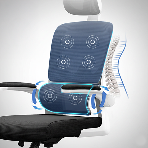 Ergonomic 07 - Chaise de bureau Ergonomique Design en Maille