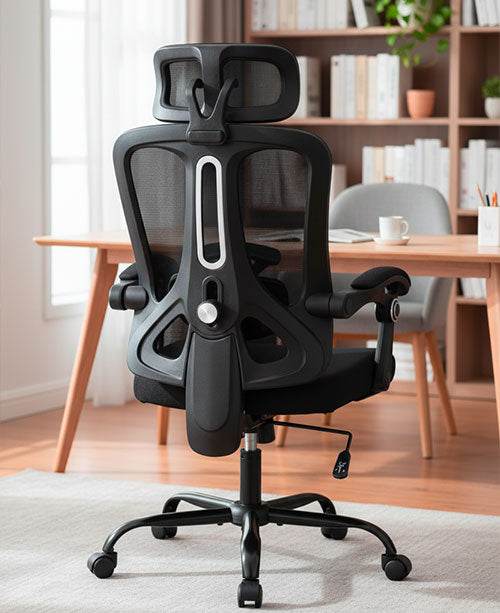 Ergonomic 04 - Chaise de bureau Ergonomique avec Soutien pour les jambes - Ma Chaise de Bureau