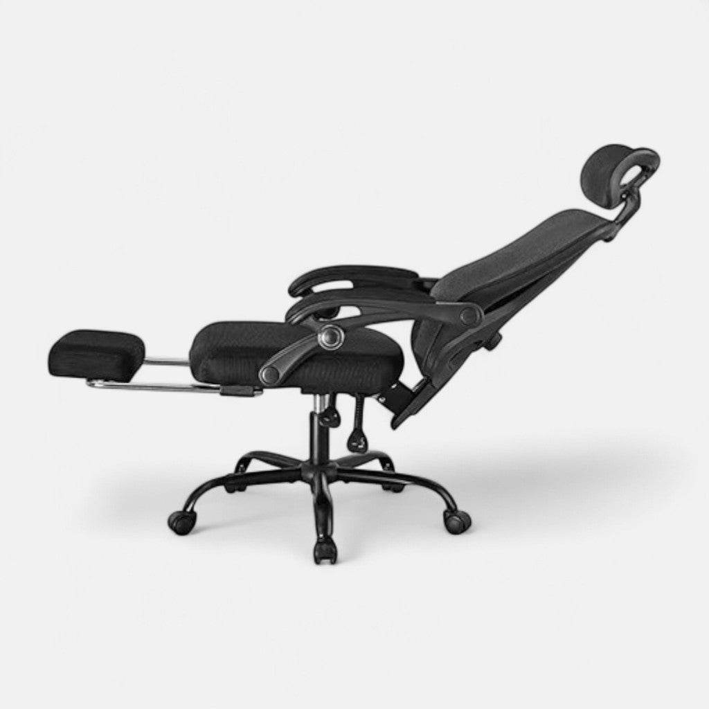 Ergonomic 04 - Chaise de bureau Ergonomique avec Soutien pour les jambes - Ma Chaise de Bureau