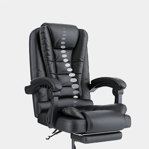 Ergonomic 08 - Chaise de bureau Ergonomique confortable avec support de jambes